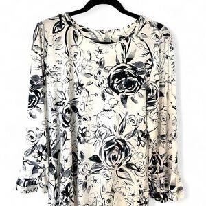 Floral Print Women's Top